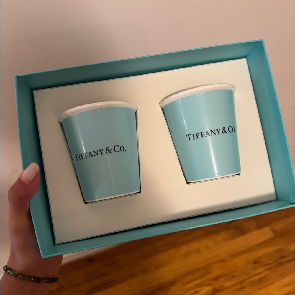 Tiffany & co coffee cups | NWT